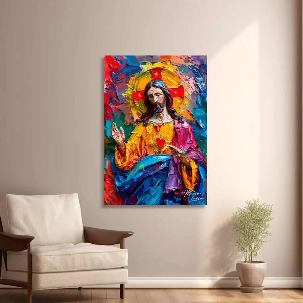 70x100 sagrado corazon de jesus
