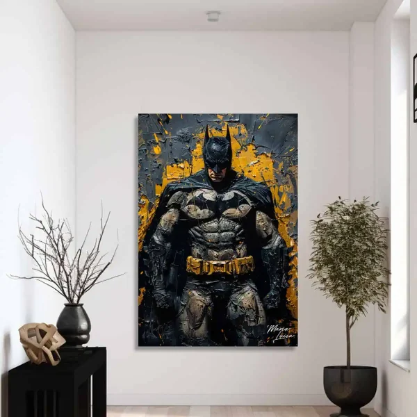 Cuadro El Caballero de la Oscuridad María Luisa 1 batman en la noche