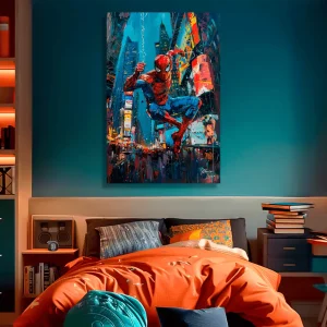 cuadro hombre araña
